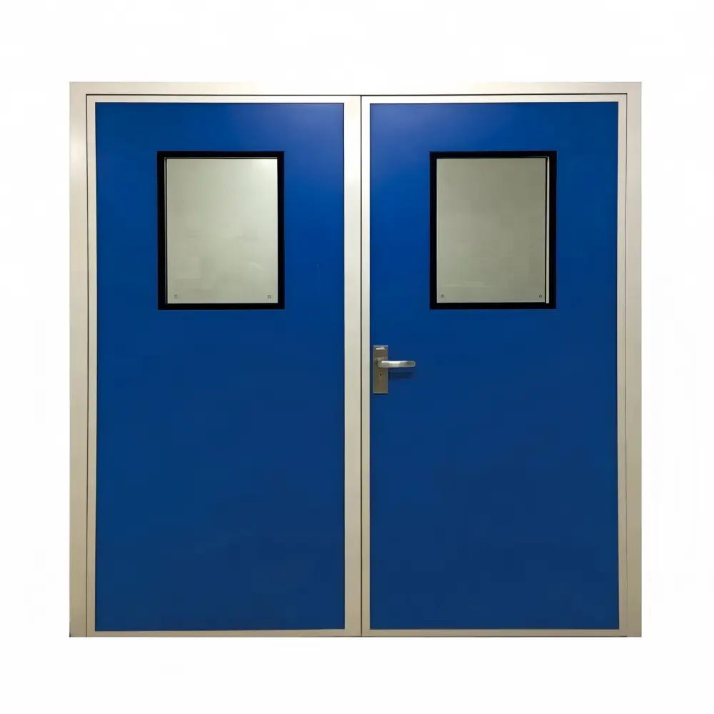 Aluminum-Framed Cleanroom Door