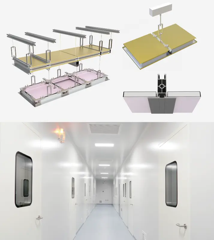 Cleanroom Ceiling Panels