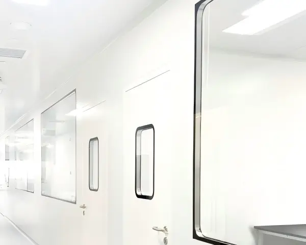 Cleanroom Windows Integrated with Your Wall System