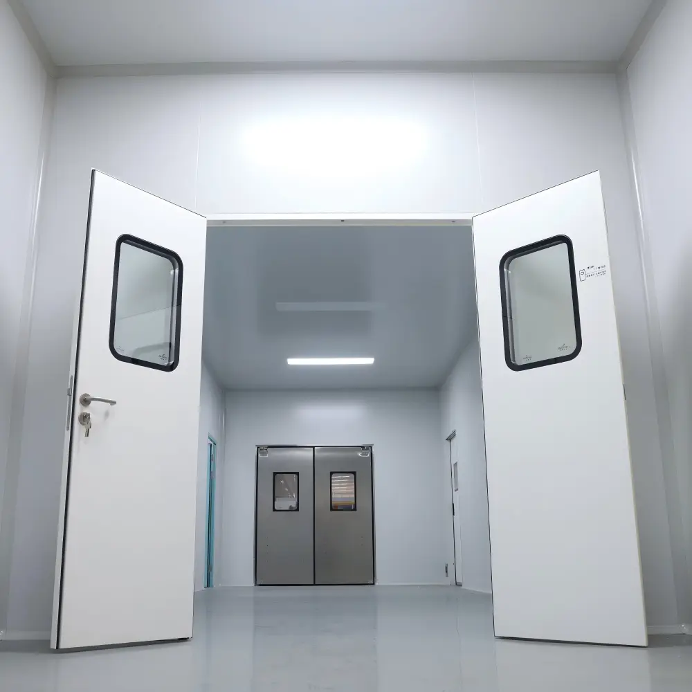 Double-Leaf Cleanroom Door