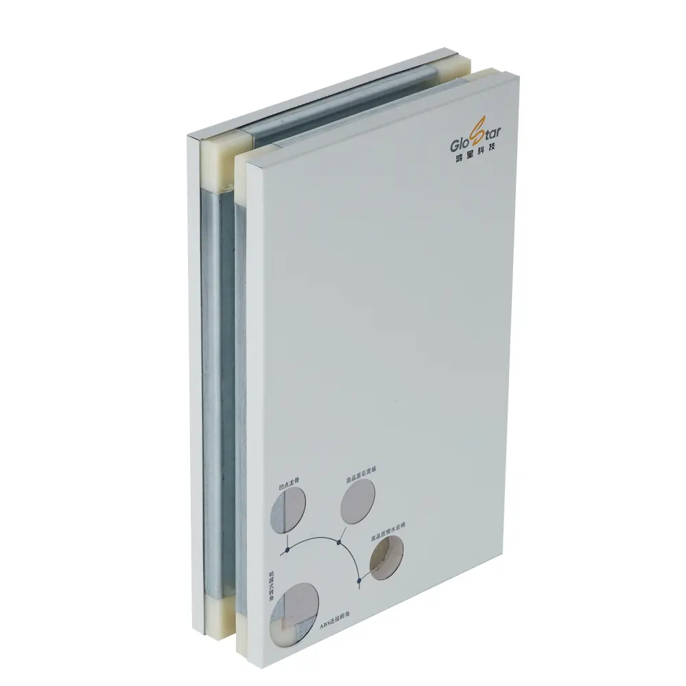 Gypsum Rock Wool Cleanroom Wall Panel