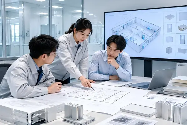 handmade cleanroom panel Drawing Review